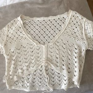 Crochet top/ coverup